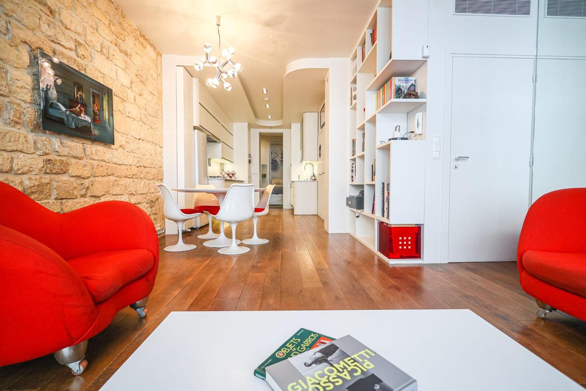 Elegant Appartement Climatise De 65 M2 Avec 2 Ch Paris Eksteriør bilde